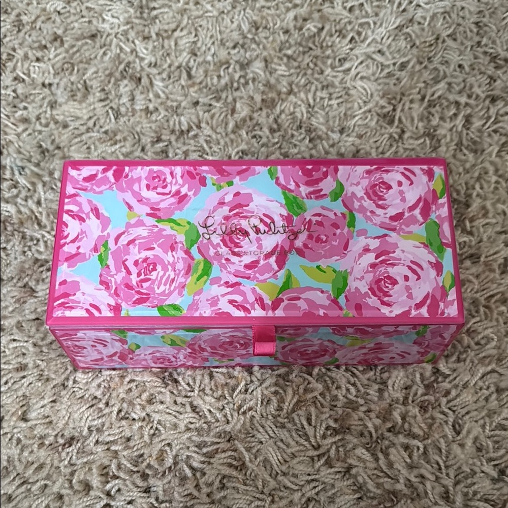 Lilly Pulitzer Pink Floral Box